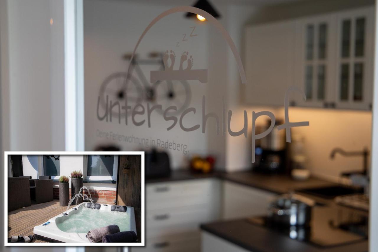 Unterschlupf Radeberg Mit Garten & Whirlpool Exterior foto